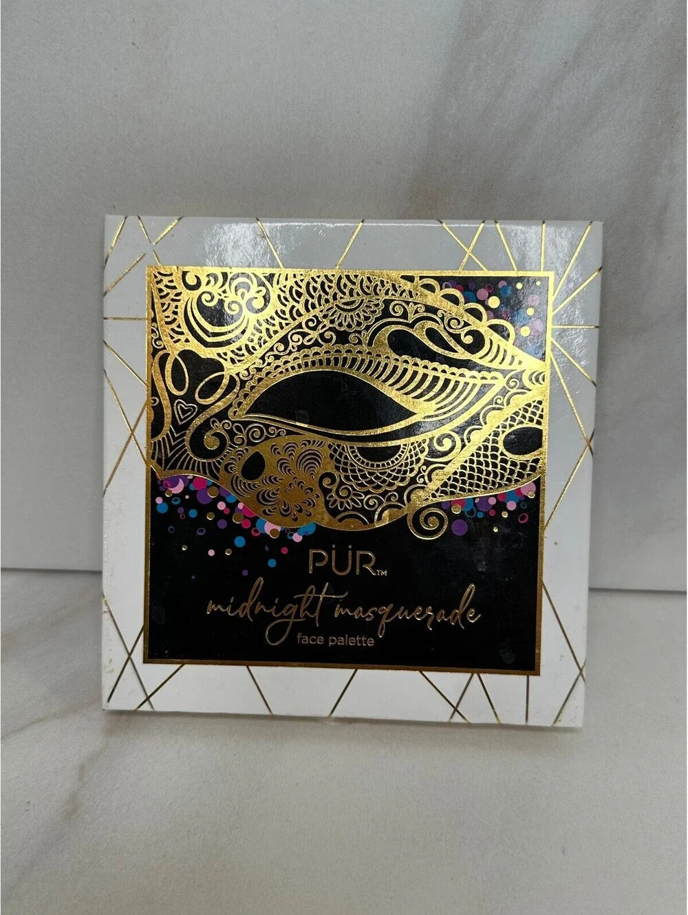 Limited Edition PUR Midnight Masquerade 10-piece face palette 0.84 oz